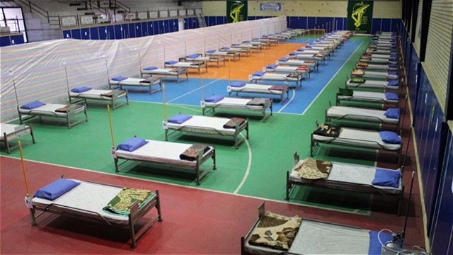 بیمارستان صحرایی شهید باکری دارای تمام امکانات بهداشت و درمان