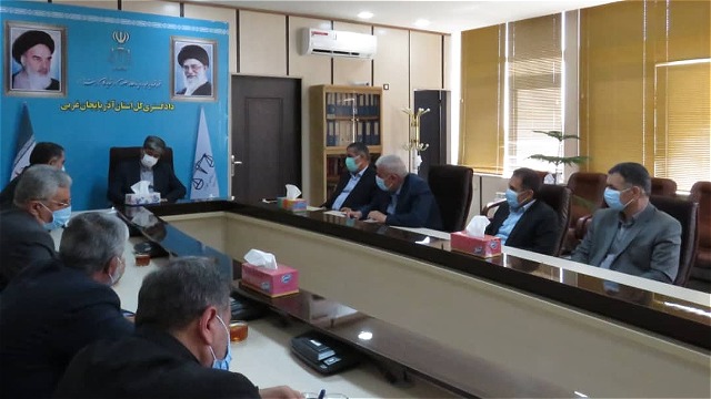 دیدار شهردار و اعضای شورای اسلامی شهر ارومیه با رئیس کل دادگستری آذربایجان‌غربی
