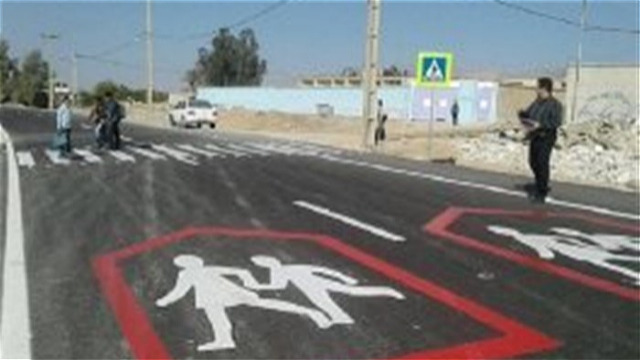 طرح آموزش ایمنی مدارس حاشیه جاده در سردشت اجرا شد 