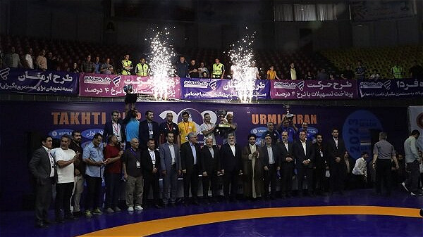 ایران قهرمان کشتی آزاد جام تختی ارومیه 