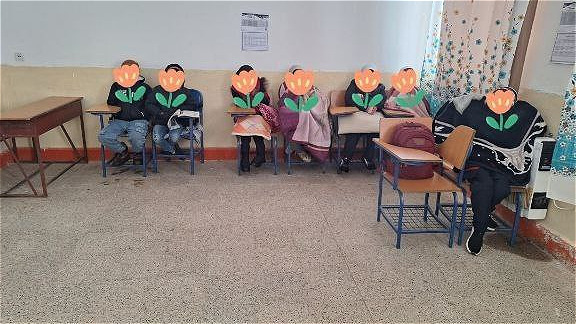 سرما در مدرسه روستایی