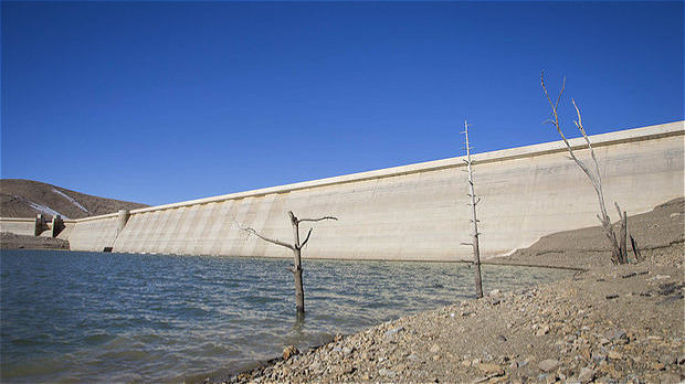 ذخیره آب سدهای آذربایجان غربی ۱۵ درصد کاهش دارد