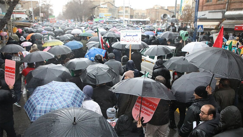 راهپیمایی ماندگار مردم آذربایجان غربی در 22 بهمن 