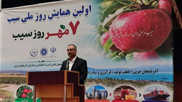 آذربایجان‌غربی قطب تولید سیب کشور
