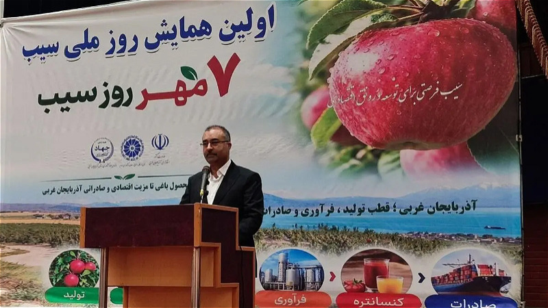 آذربایجان‌غربی قطب تولید سیب کشور