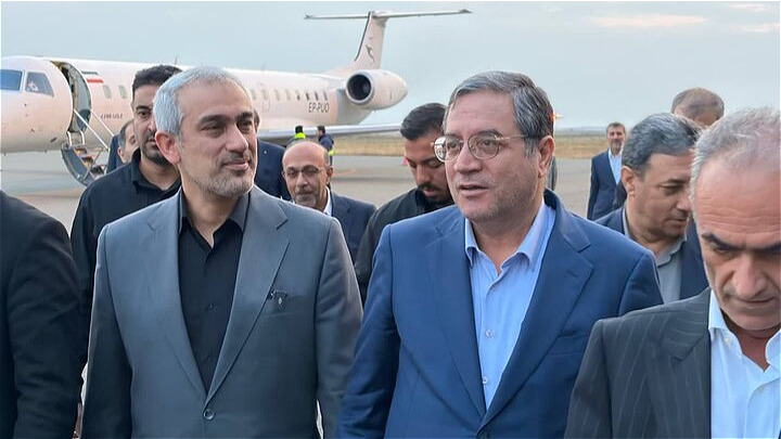  وزیر اقتصاد و دارایی وارد آذربایجان غربی شد 